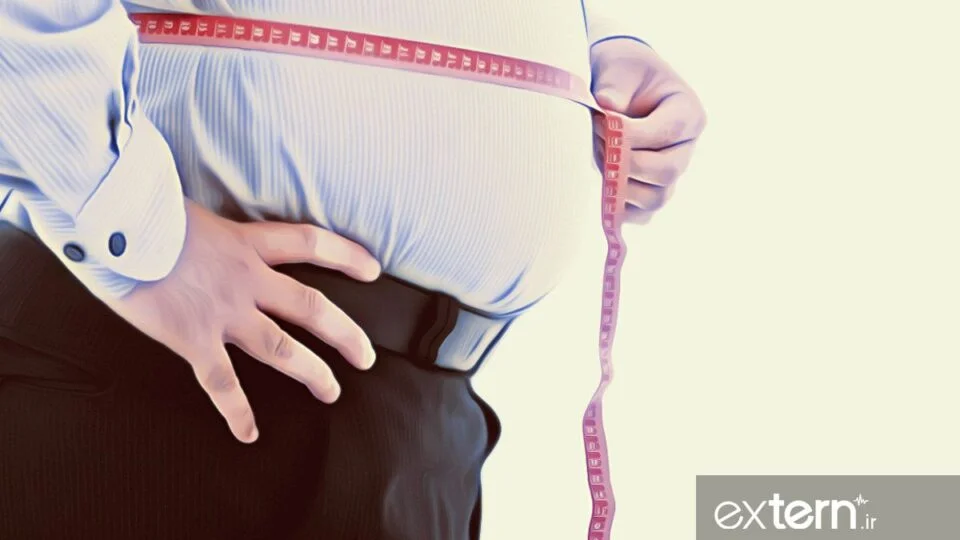 دورشکم چاقی و افزایش وزن